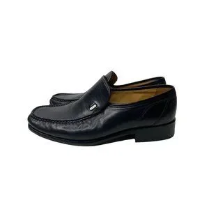 Bally | Shoes | Bally Bosar Black Leather Slide On Mens  display picture 1